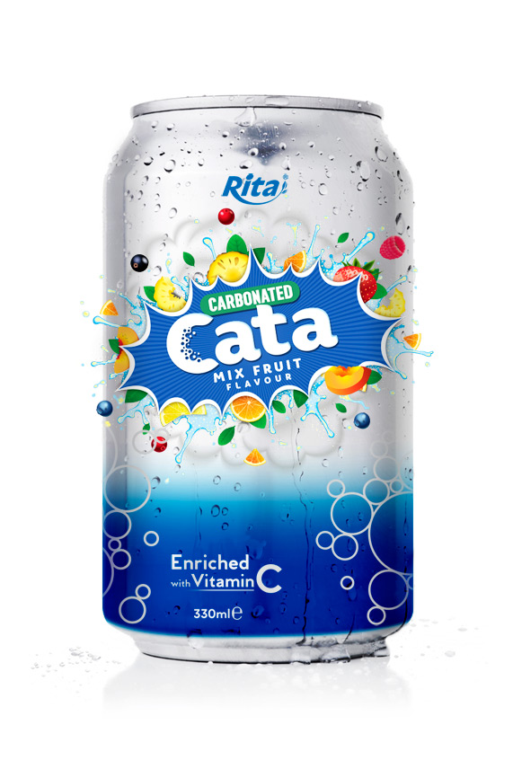 Carbonated Natural Mix Fruit Flavor Drink